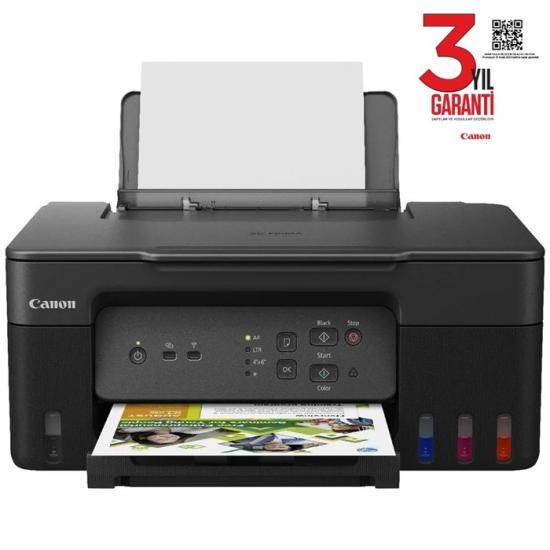 Canon Pixma G3430 Tanklı Yazıcı Tarayıcı Fotokopi