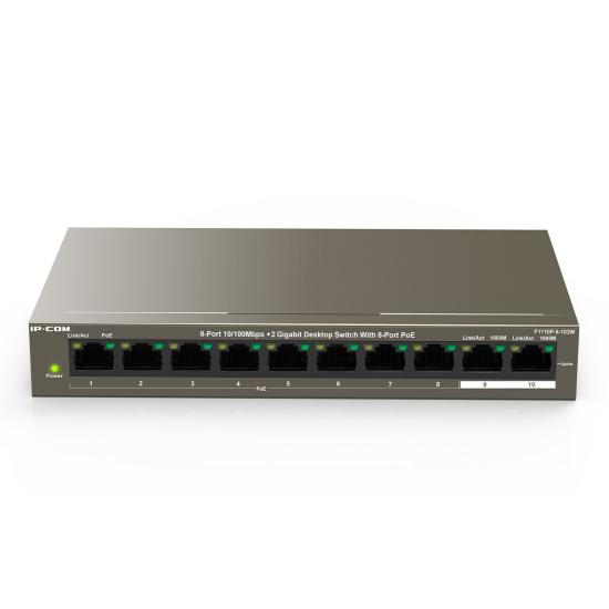 Ip-com IP-F1110P-8-102W 8 Port Yönetilemez Switch