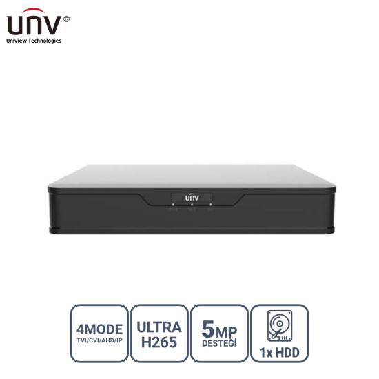 Uniview XVR301-08G3 8 Kanal 5Mp Dvr Kayıt Cihazı