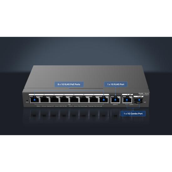 Ruijie RG-ES210GS-P 8 Port Poe Switch