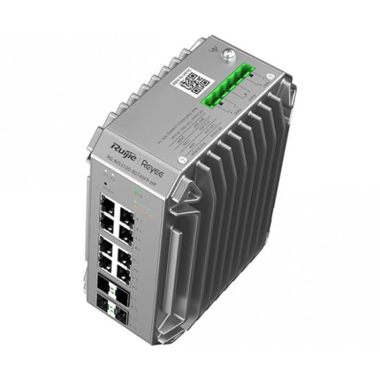 https://www.nedratek.com/Ruijie Reyee RG-NIS3100-8GT4SFP-HP 8 Port 10/100/1000 8 Port PoE 4 X SFP 240Watt Cloud Yönetilebilir Endüstriyel Switch