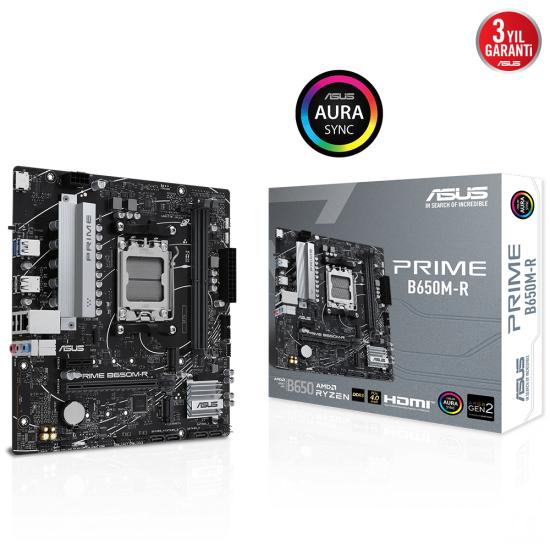 Asus Prime B650M-R 2xDdr5 Hdmi 2xM.2 Am5 Anakart