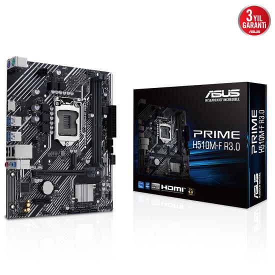 Asus Prime H510M-F R3.0 H510 1200Pin Anakart