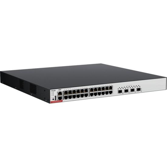 RUIJIE RG-CS83-24GT4XS-PD  24 PORT 10/100/1000 24 PORT POE 4-PORT 1G/10G SFP+ LAYER 3 YÖNETİLEBİLİR RACK MOUNT SWITCH