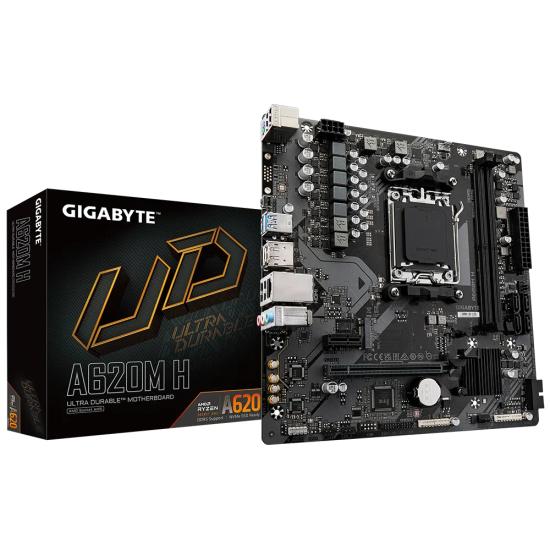 Gigabyte A620M-H 2xDDR5 Hdmi Dp 1xM2 AM5 Anakart