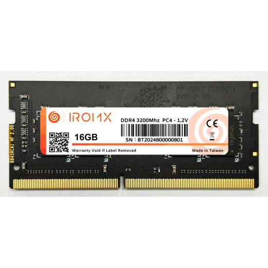 Iromx 16 Gb 3200Mhz Ddr4 Samsung Chip Notebook Ram