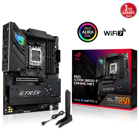 Asus Rog Strix B850-F Gaming Wifi 4xDdr5 Anakart