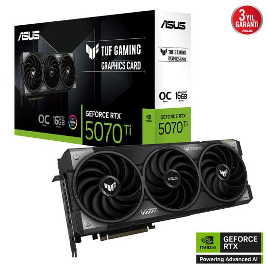 Asus TUF-RTX5070TI-O16G-GAMING 16Gb Ekran Kartı