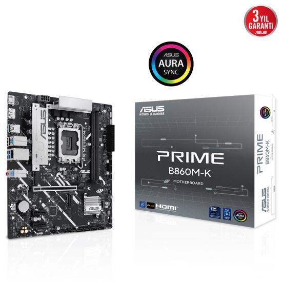 Asus Prime B860M-K 2x Ddr5 Anakart