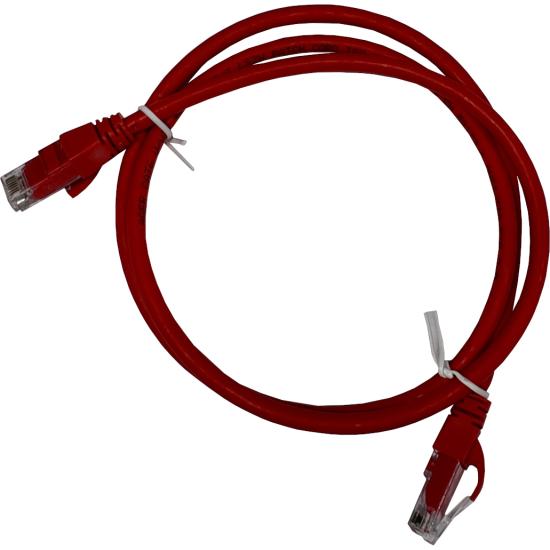 Ager AC-602-010 1Mt Utp Cat6 Patch Kablo Kırmızı