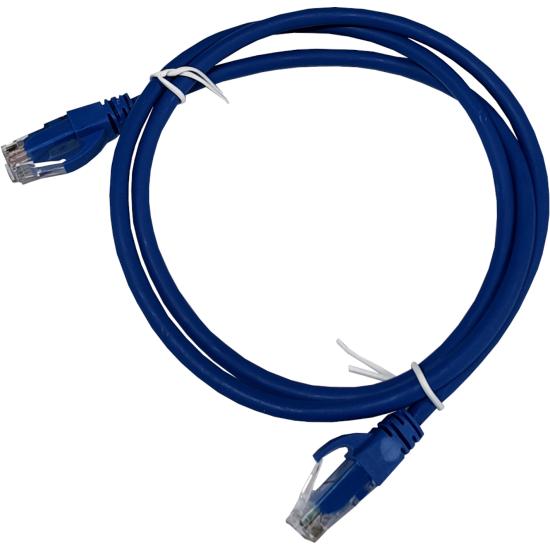 Ager AC-602-010 1Mt Utp Cat6 Patch Kablo Mavi