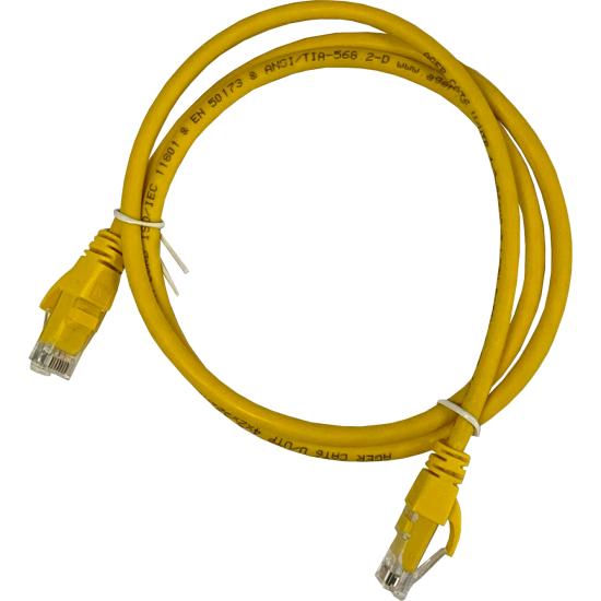 Ager AC-602-010 1Mt Utp Cat6 Patch Kablo Sarı