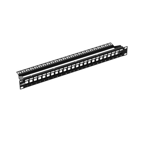 Ager AC-610-24 Modüler 24 Port Zırhlı Patch Panel
