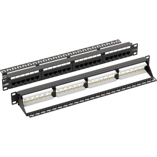 Ager AC-611-24E 24 Port CAT6 Patch Panel