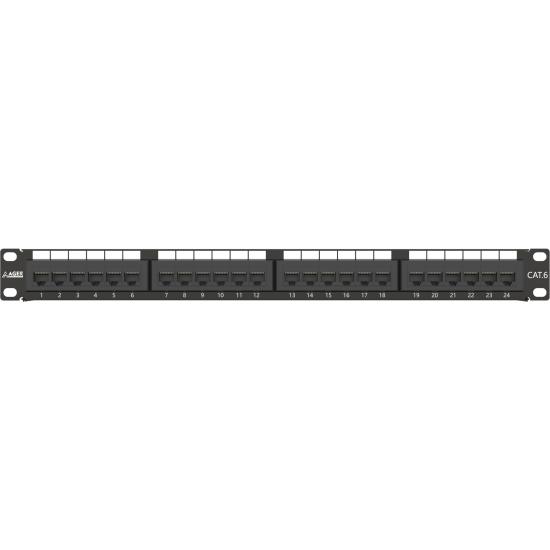 Ager AC-611-24E 24 Port CAT6 Patch Panel