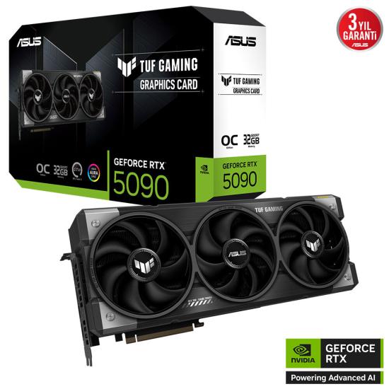 Asus TUF-RTX5090-O32G-GAMING 32Gb Ekran Kartı