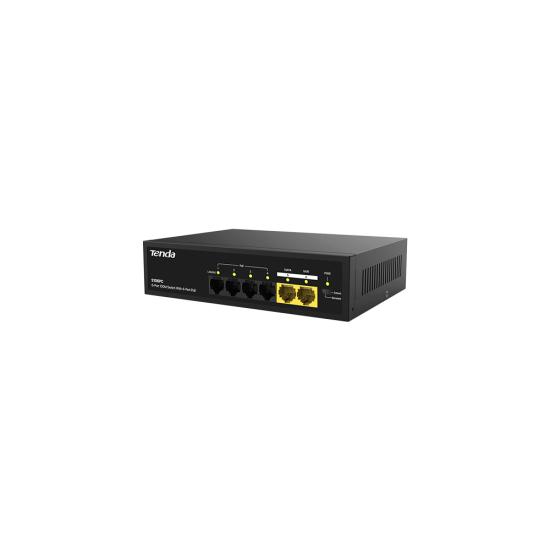 Tenda S106PC 4 Port Poe Yönetilemez Switch
