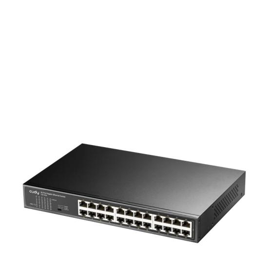 Cudy GS1024 24 Port Yönetilemez Rack Mount Switch