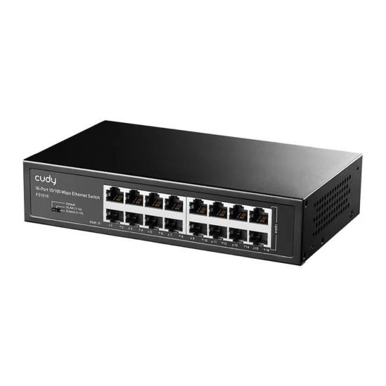 Cudy FS1016 16 Port Yönetilemez Rack Mount Switch