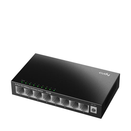  Cudy FS108 8 Port 10/100 Yönetilemez Switch