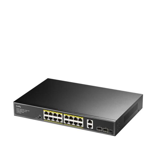 Cudy GS1018PS2 16 Port PoE+ Yönetilemez Switch