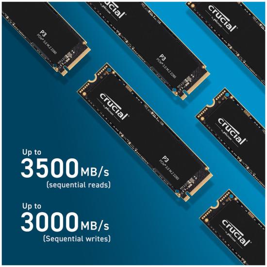 Crucial P3 1 Tb Pcie Nvme Ssd CT1000P3SSD80