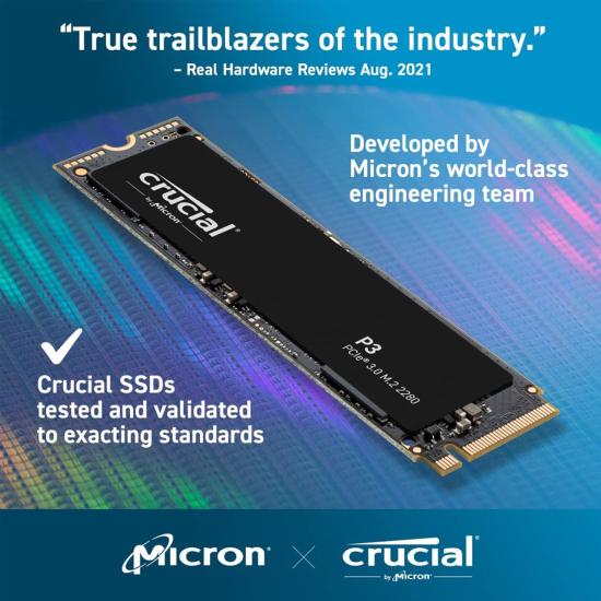 Crucial P3 1 Tb Pcie Nvme Ssd CT1000P3SSD80