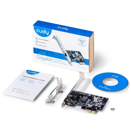 Cudy PE10 10/100/1000 PCI Express Ethernet Kartı