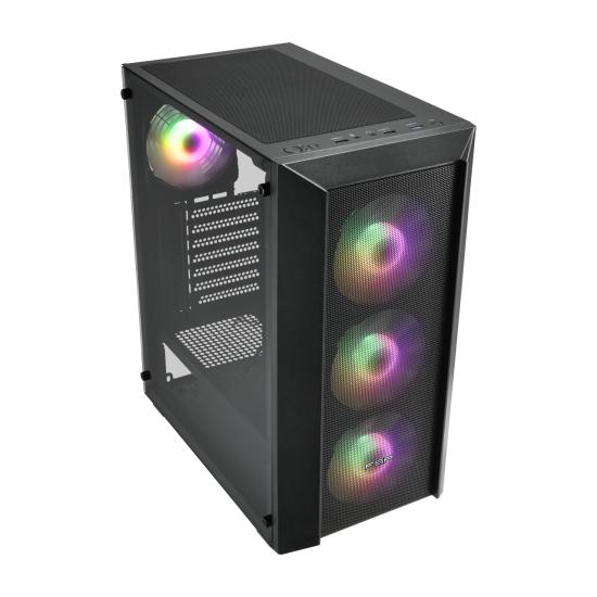 Fsp CMT318 850w 80+ 4x Fan E-ATX Siyah Gaming Kasa