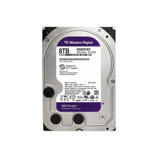 Wd Purple 8Tb 5640Rpm 128Mb Sata3 WD85PURZ Hdd