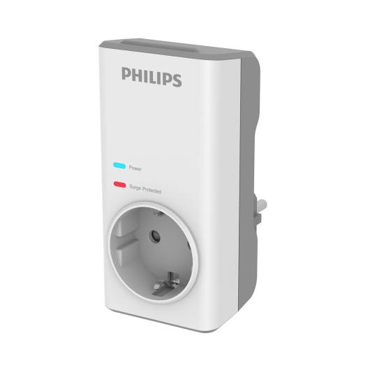 Philips CHP7010W/10 1140J Tekli Akım Korumalı Priz