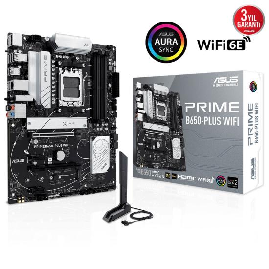 Asus Prime B650-PLUS Wifi 4xDdr5 M5 Anakart