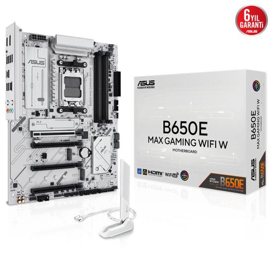 Asus B650E Max Gaming Wifi W 4xDdr5 AM5 Anakart