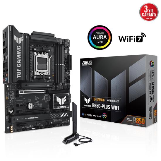 Asus Tuf Gaming B850-PLUS Wifi 4xDdr5 AM5 Anakart
