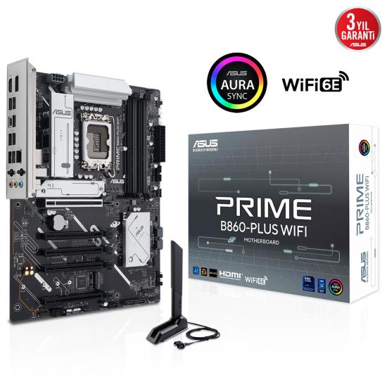 Asus Prime B860-PLUS Wifi 4x Ddr5 1851P Anakart