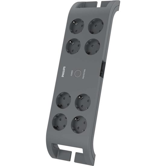 Philips SPN3180A/62 8’li 2m Akım Korumalı Priz