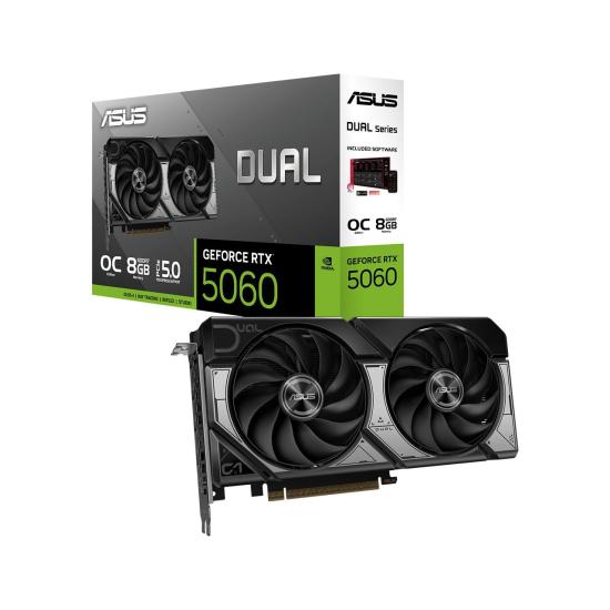Asus DUAL-RTX5060-O8G RTX5060 8Gb Ddr7 Ekran Kartı