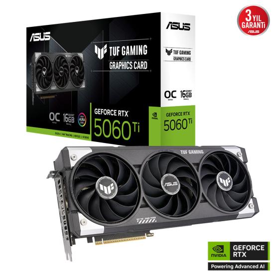 Asus TUF-RTX5060TI-O16G-GAMING 16gb Ekran Kartı