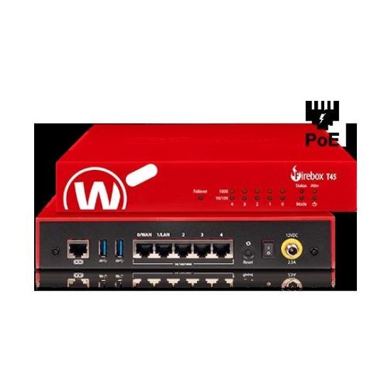 Watchguard Firebox T45-POE + 3 Yıl Lisans