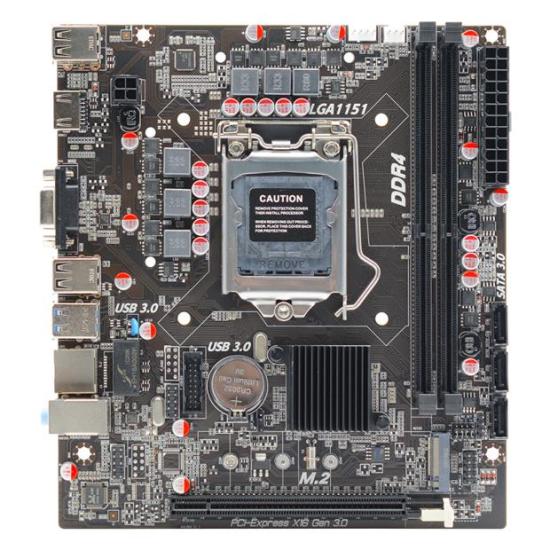 Afox IH310C-MA6-V4 2xDdr4 1xM.2 1151Pin Anakart