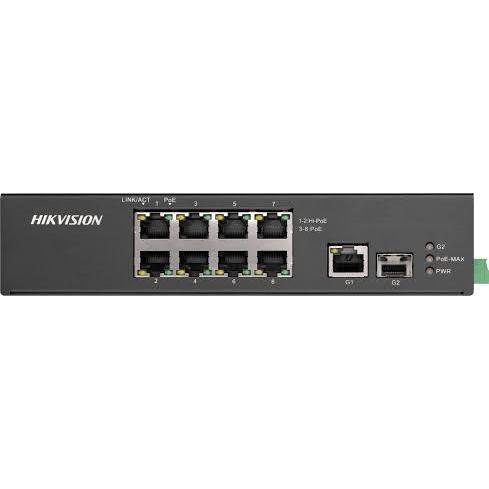 Hikvision DS-3T0310HP 8 Port Poe 10/100 Switch