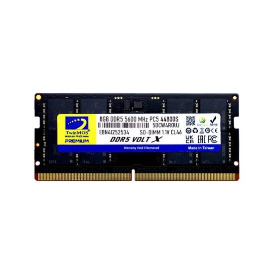 Twinmos 8Gb 5600MHz Notebook Ram TMD58GB5600S46