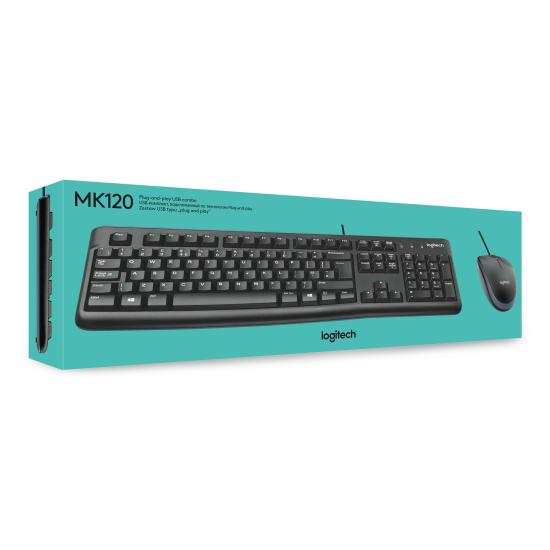 Logitech MK120 Usb Siyah 920-002560 Q Klavye Mouse