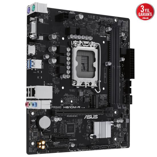 Asus Prime H610M-R-SI 2xDdr5 1700P Anakart