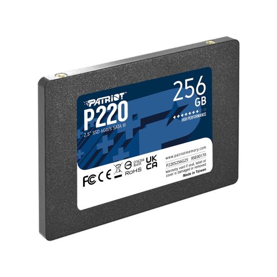 Patriot P220 256Gb 2.5’’ Sata3 Ssd P220S256G25