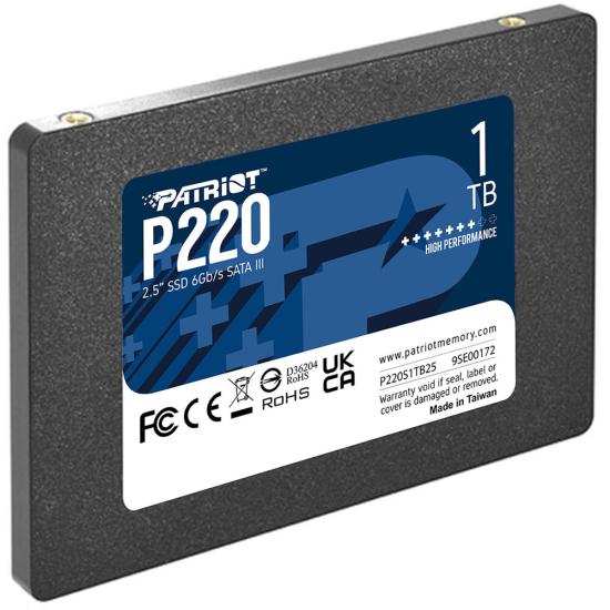 https://www.nedratek.com/Patriot P220 1Tb 550/500mb/s 2.5’’ Sata3 Ssd P220S1TB25