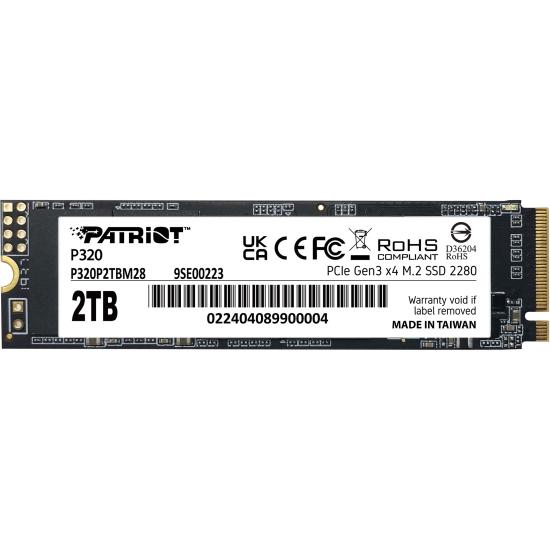 https://www.nedratek.com/Patriot P320 2Tb 3000/2200mb/s M2 Pcie Gen3 Nvme Ssd P320P2TBM28