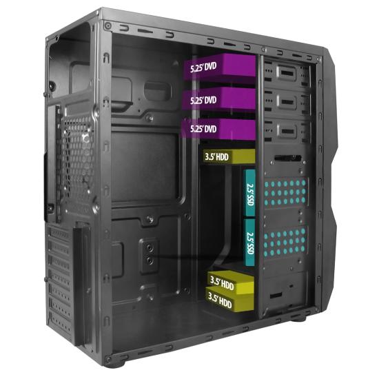 Vento TA-K61 500w Micro Atx Siyah Kasa