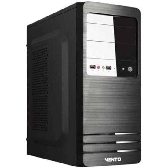 Vento VS114F 350w 1x8cm/2x12cm Fan Atx Siyah Kasa