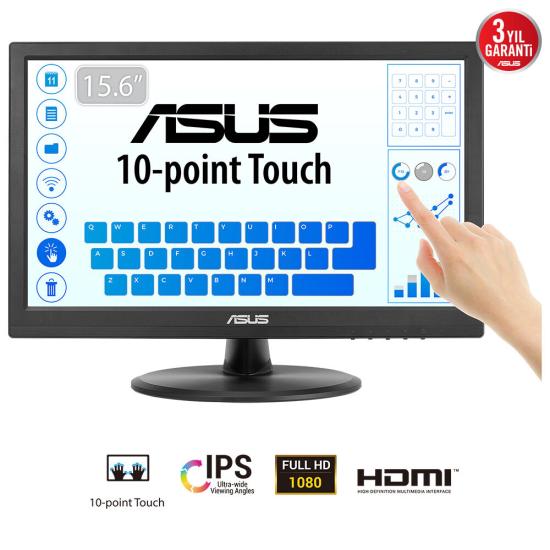 Asus VT169HE 15.6’’ Dokunmatik IPS Led Monitör